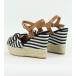 Womens platforms stripes 66316: img 4