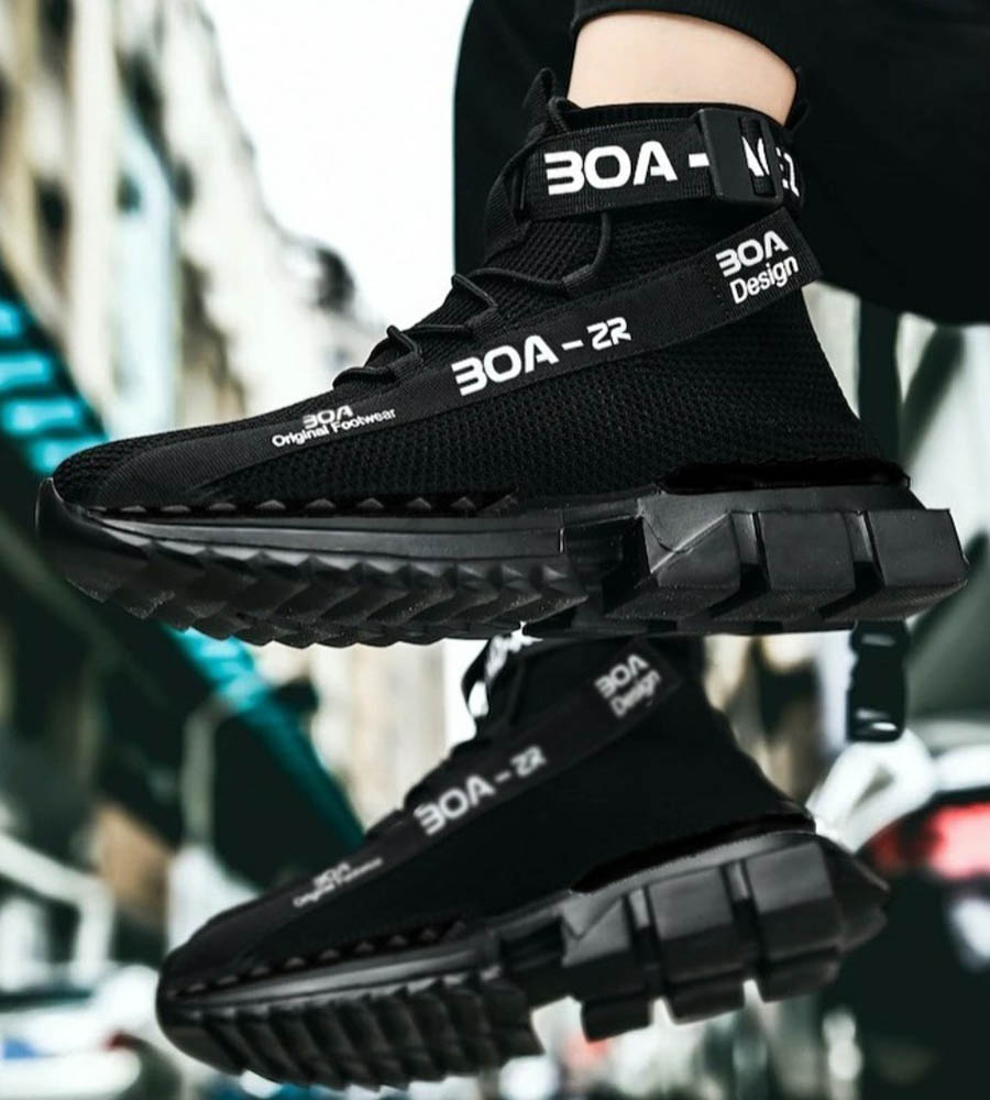 Μποτάκια Sneakers ανδρικά double TR700BA