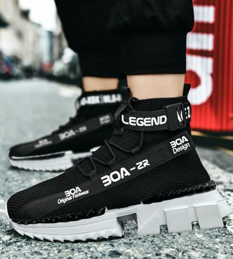 Μποτάκια Sneakers ανδρικά double TR700BA