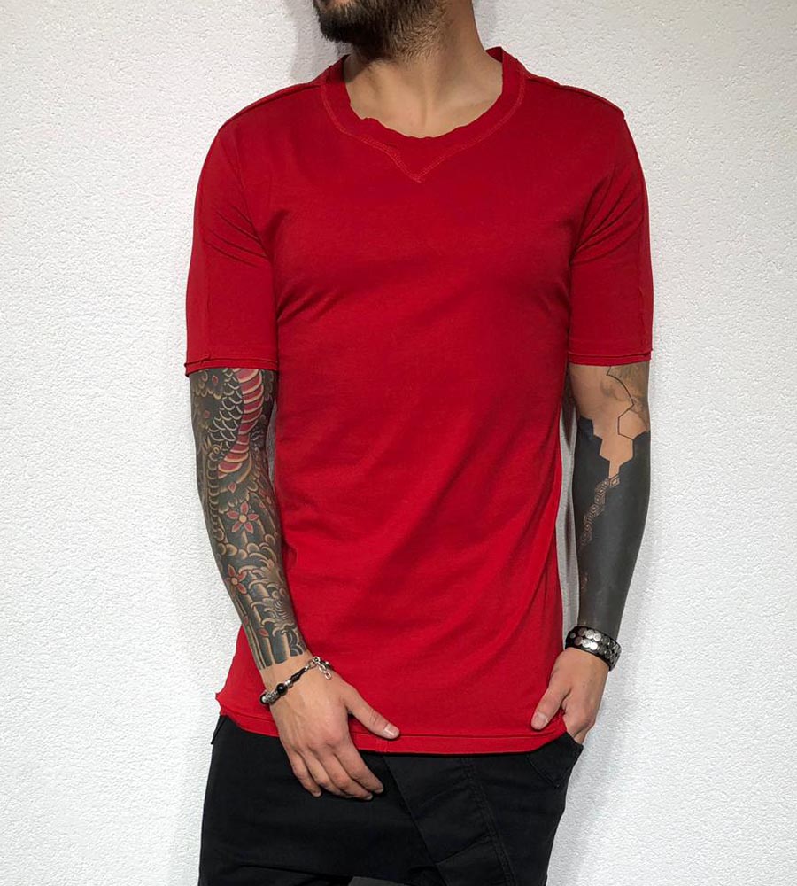 Mens T-shirt special V style BL31953
