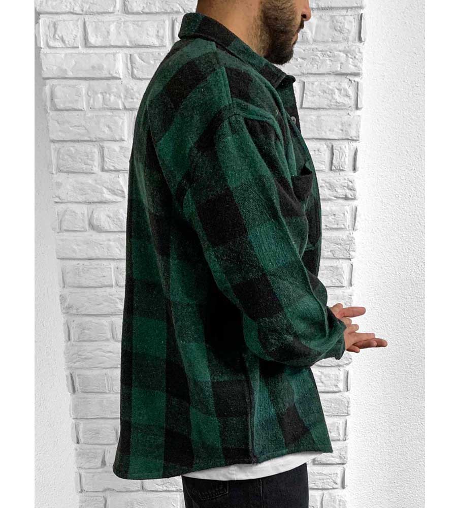Πουκάμισο ανδρικό oversized καρό BL45858