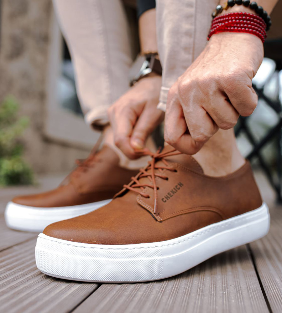 Sneakers ανδρικά κορδόνι C005