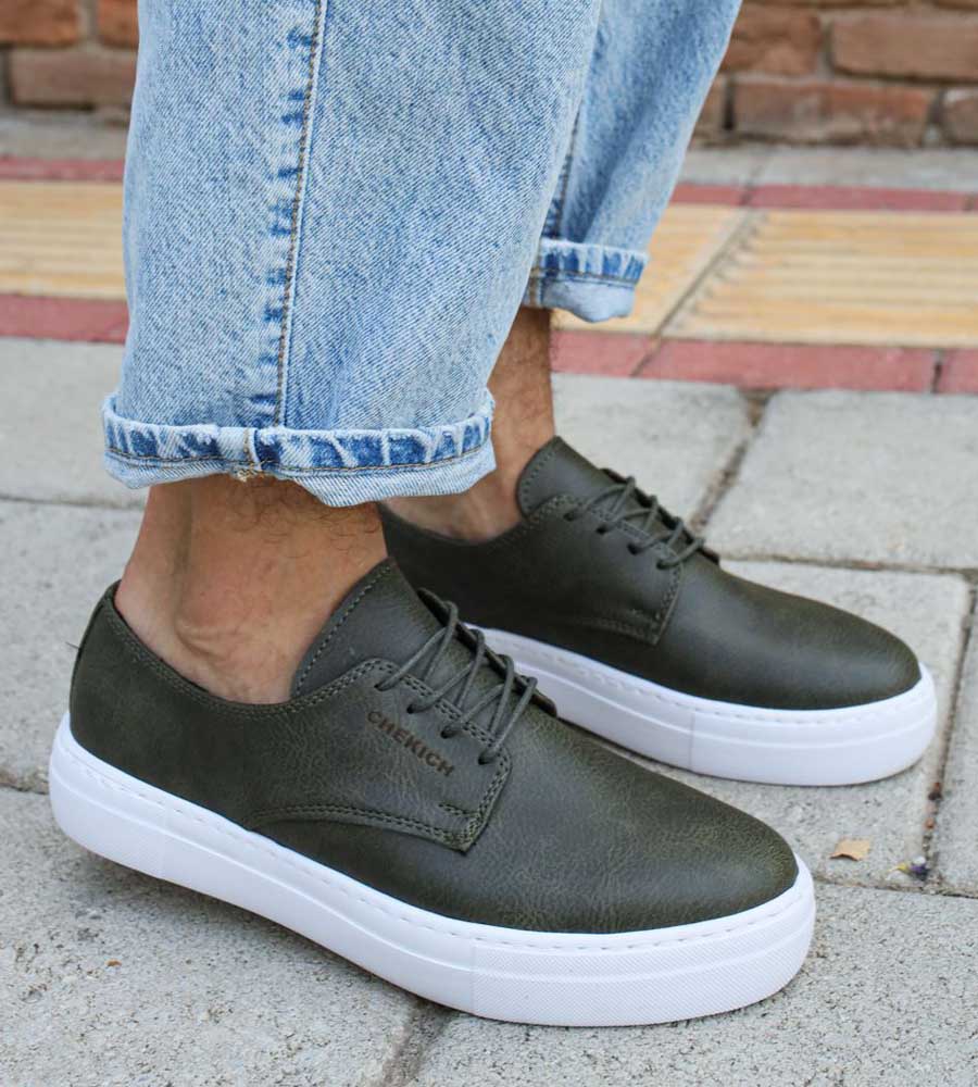 Sneakers ανδρικά κορδόνι C005