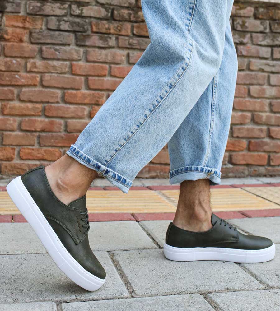 Sneakers ανδρικά κορδόνι C005