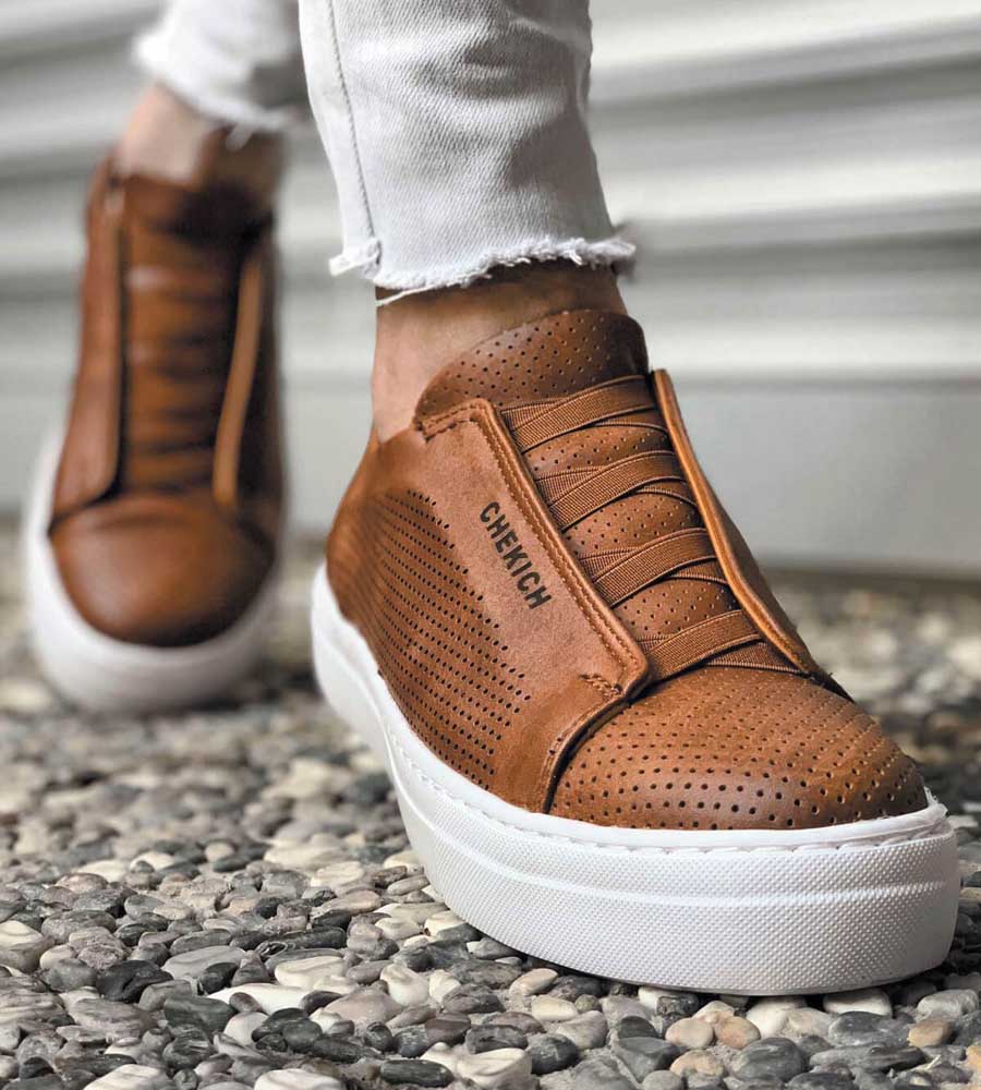 Sneakers ανδρικά λάστιχο C011