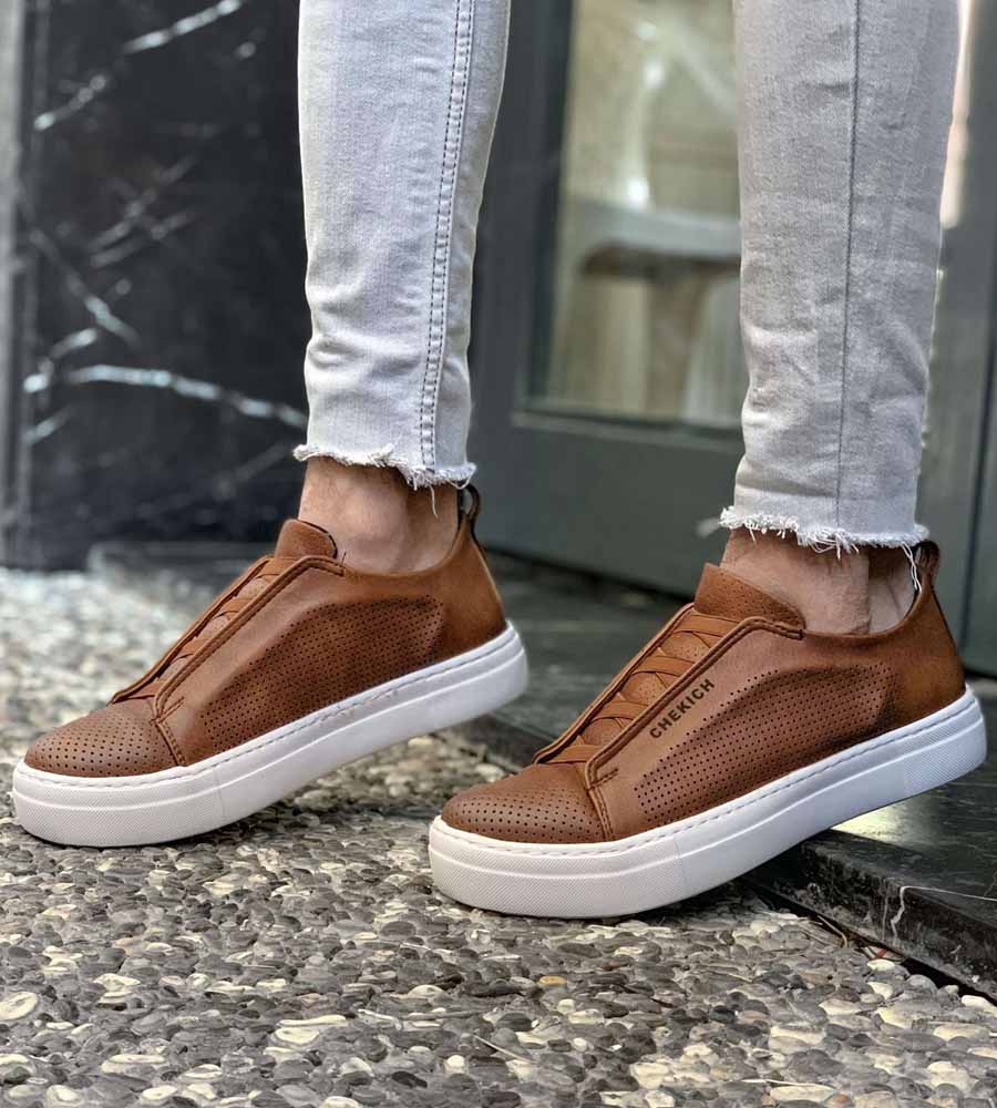 Sneakers ανδρικά λάστιχο C011