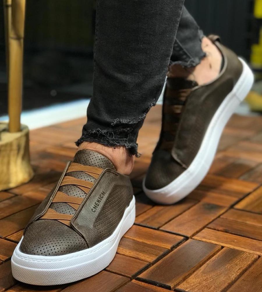 Sneakers ανδρικά λάστιχο C011