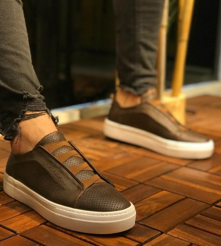 Sneakers ανδρικά λάστιχο C011