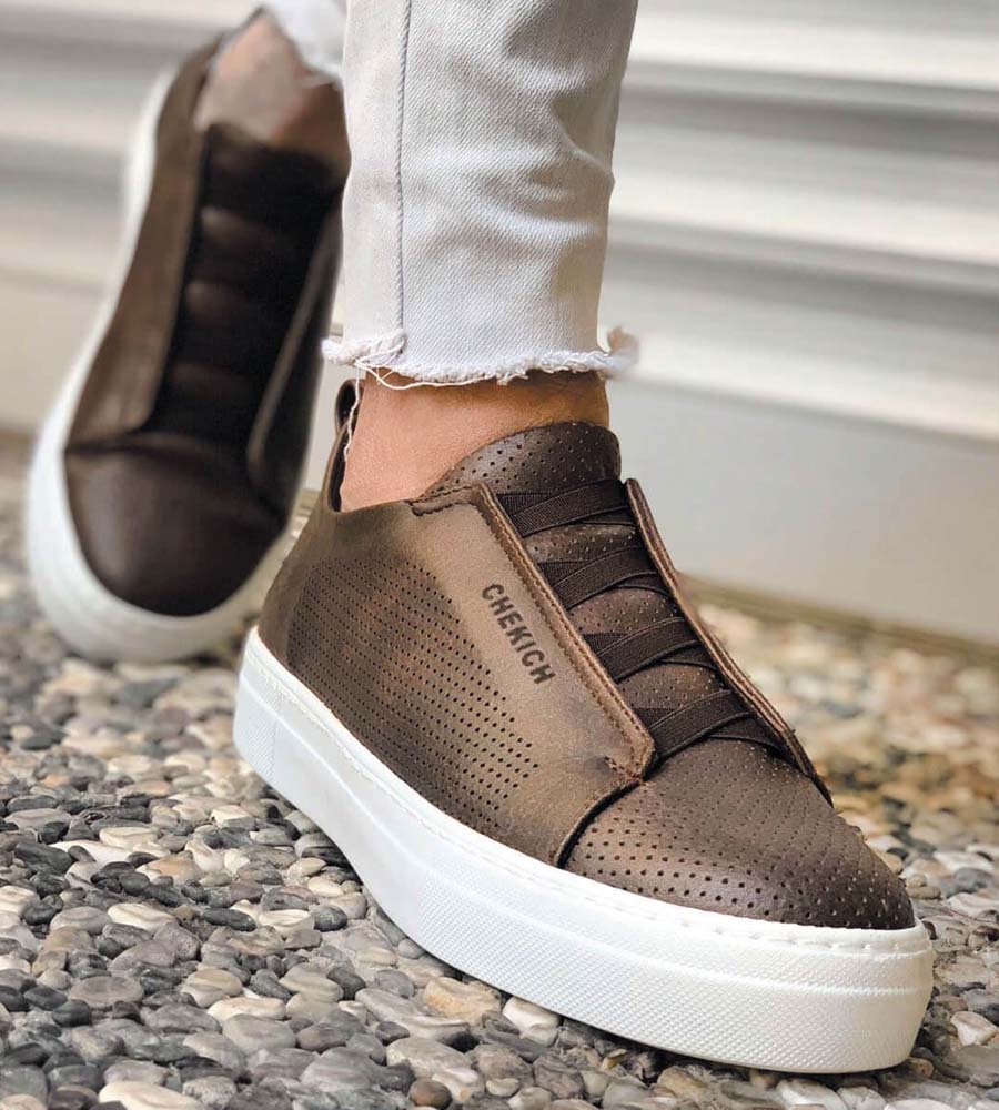 Sneakers ανδρικά λάστιχο C011