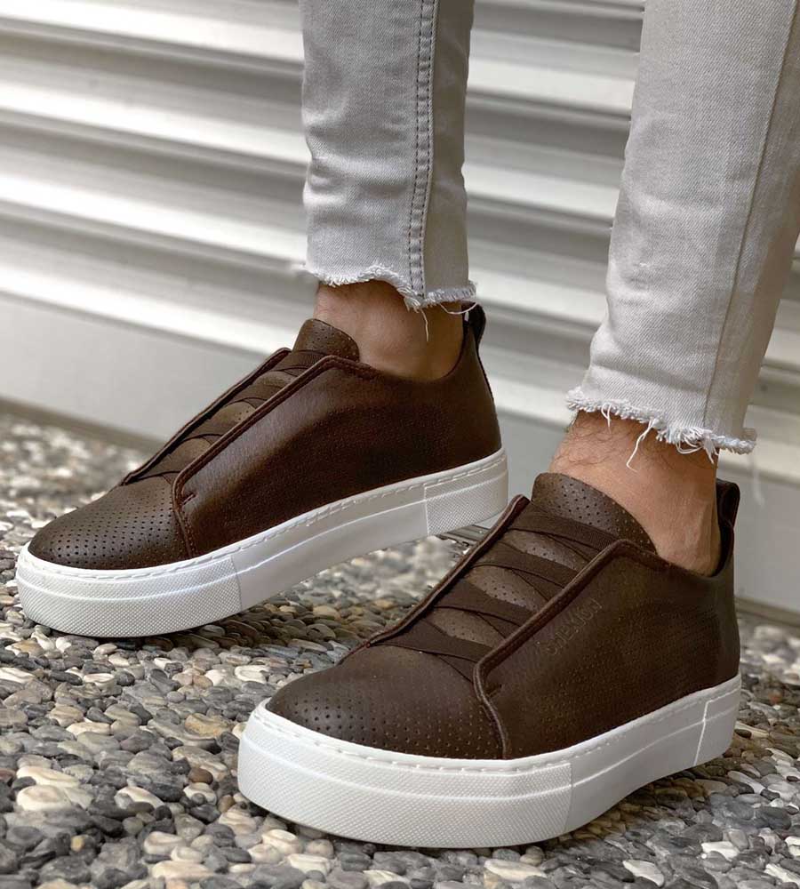 Sneakers ανδρικά λάστιχο C011