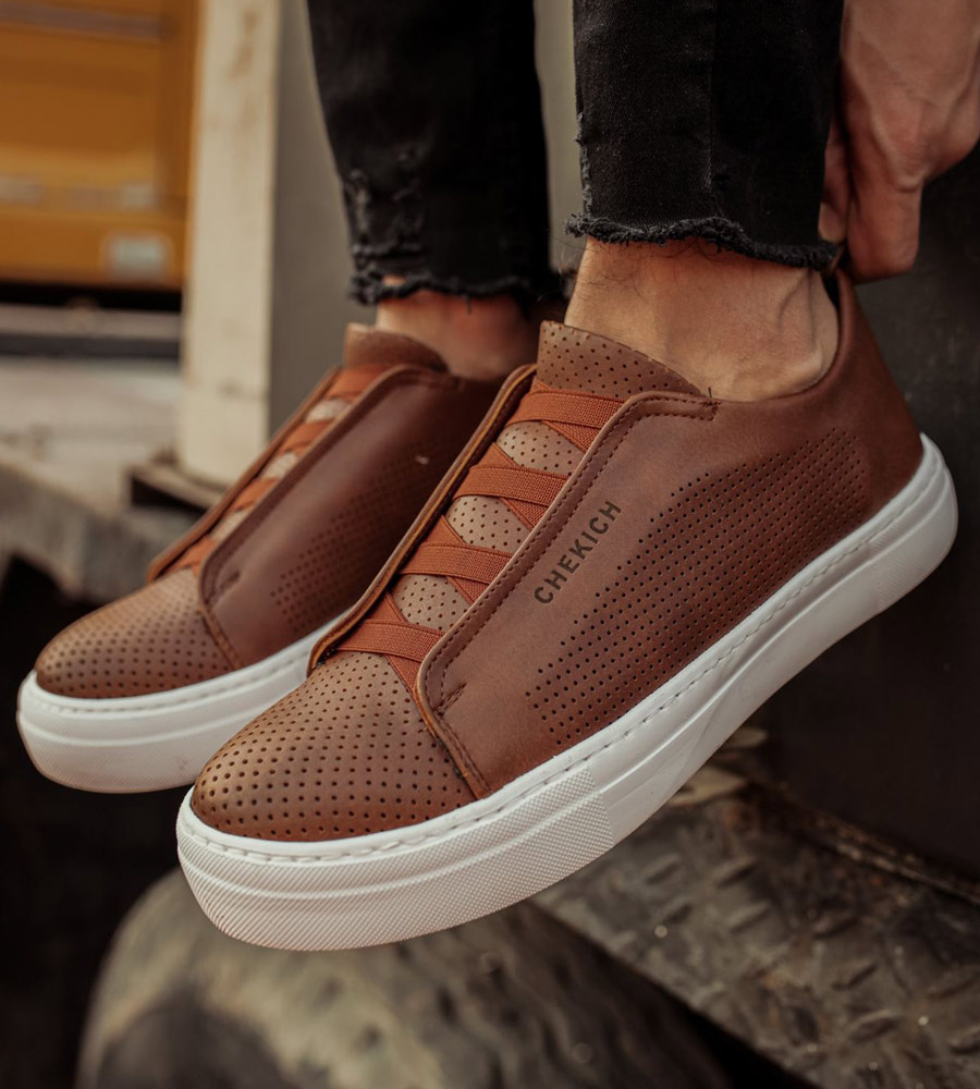 Sneakers ανδρικά λάστιχο C011