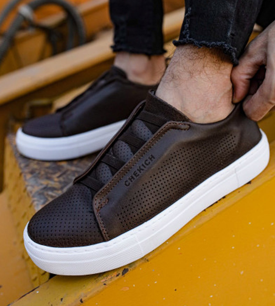 Sneakers ανδρικά λάστιχο C011
