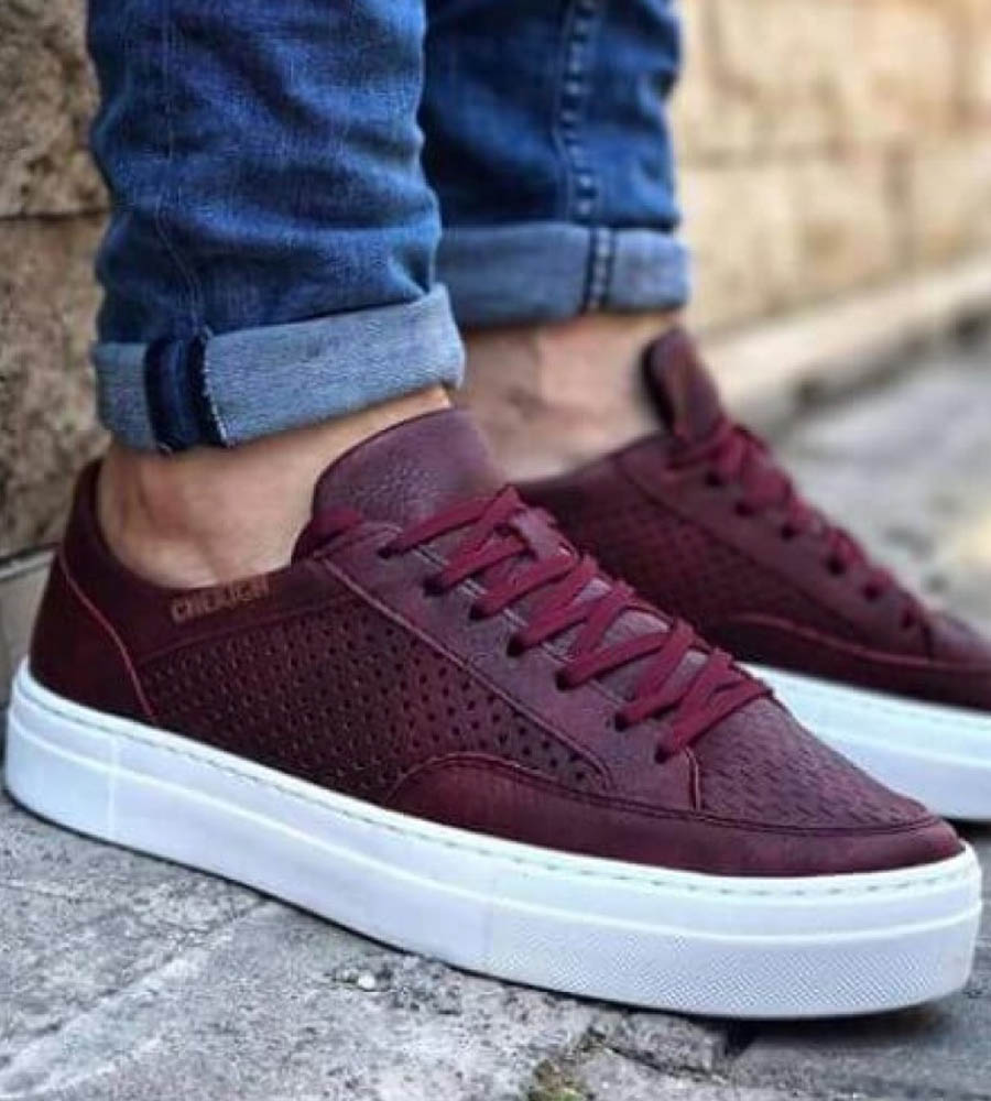 Sneakers ανδρικά κορδόνι C015
