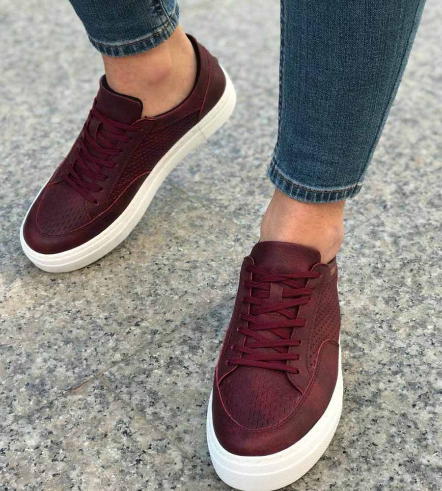 Sneakers ανδρικά κορδόνι C015