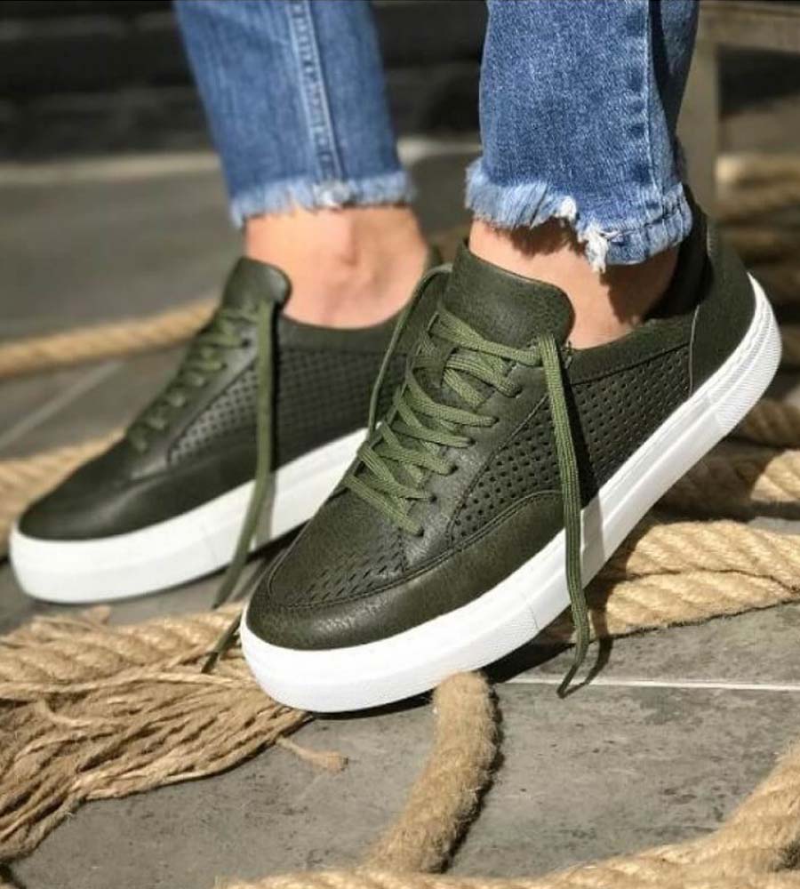 Sneakers ανδρικά κορδόνι C015