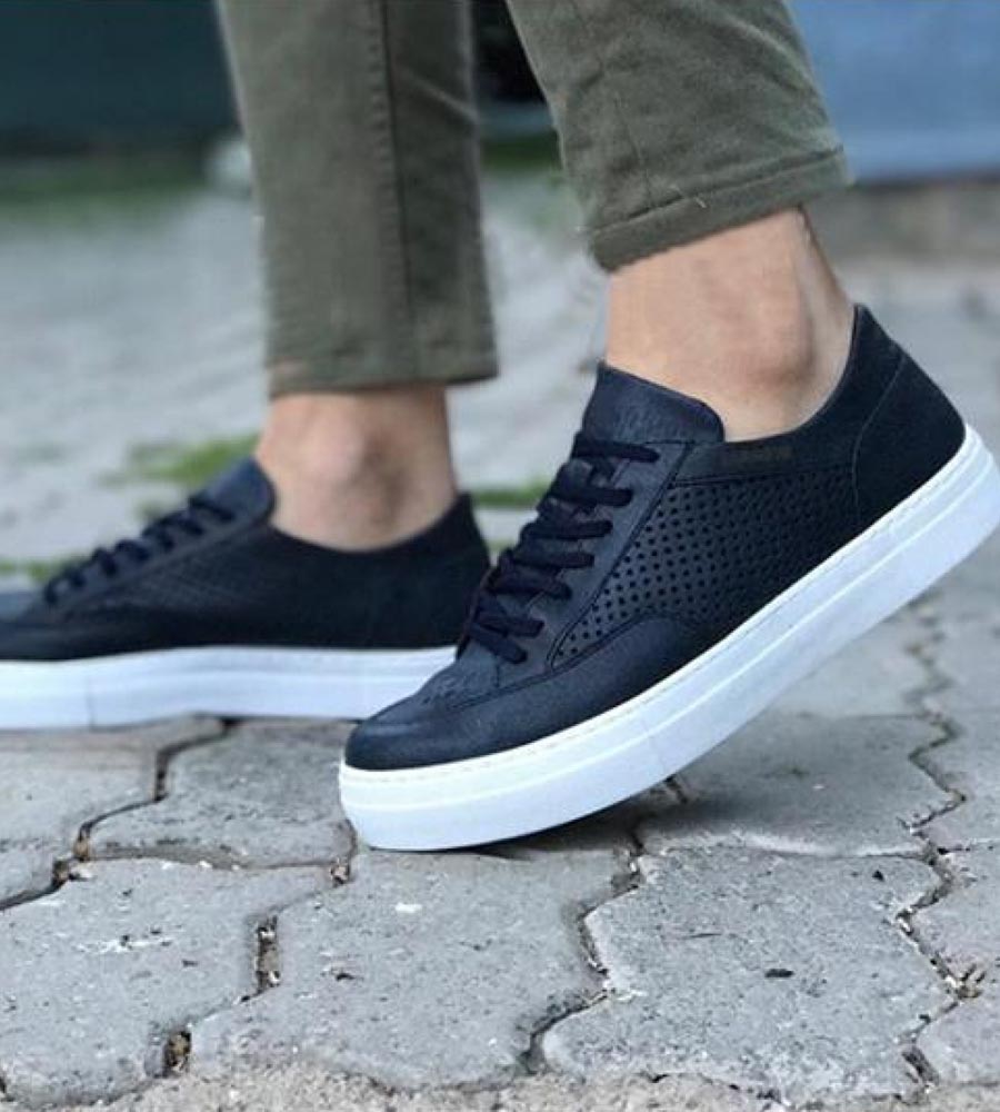 Sneakers ανδρικά κορδόνι C015