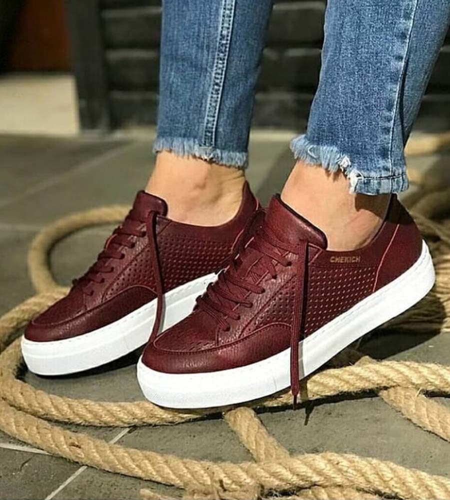 Sneakers ανδρικά κορδόνι C015