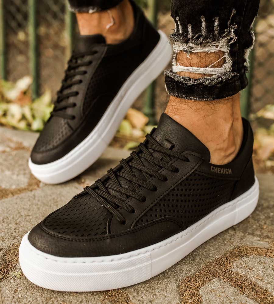 Sneakers ανδρικά κορδόνι C015