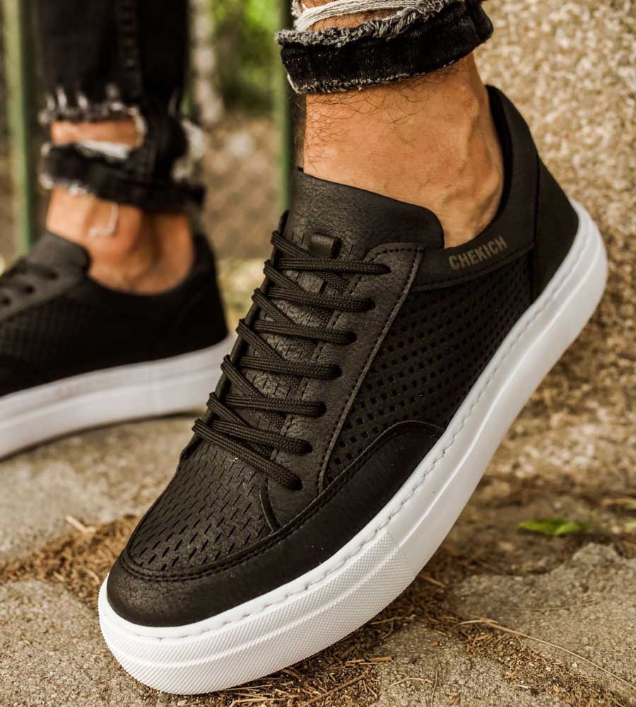 Sneakers ανδρικά κορδόνι C015