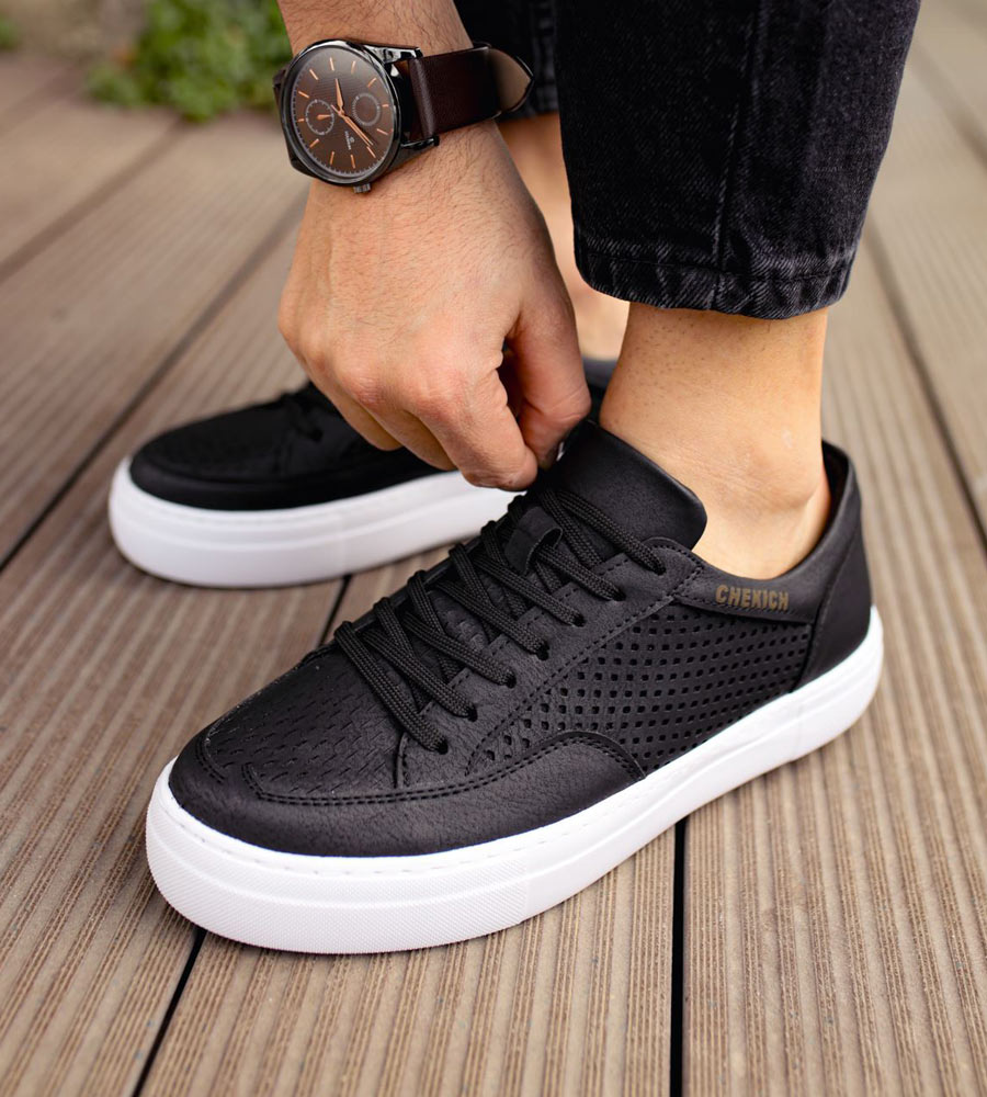 Sneakers ανδρικά κορδόνι C015