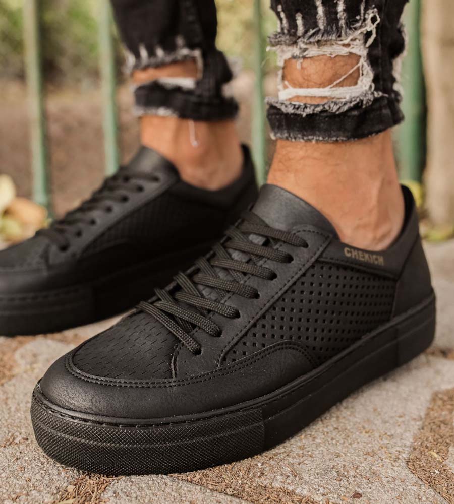 Sneakers ανδρικά κορδόνι C015