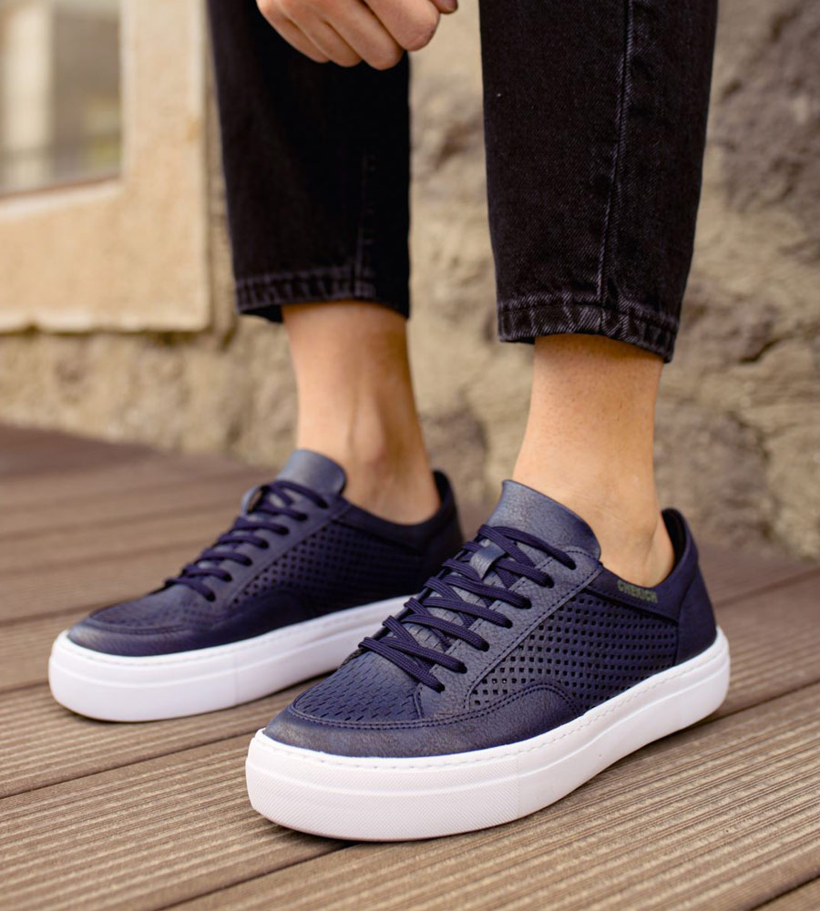 Sneakers ανδρικά κορδόνι C015