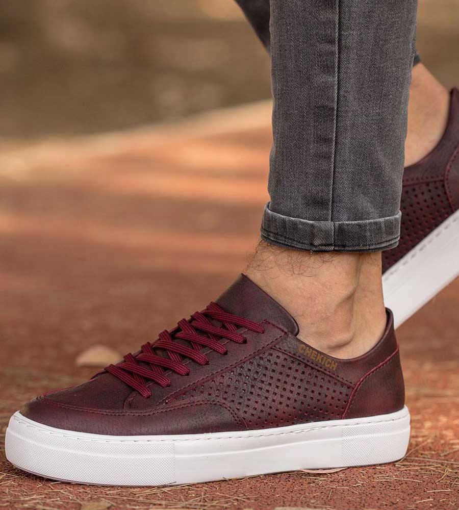 Sneakers ανδρικά κορδόνι C015