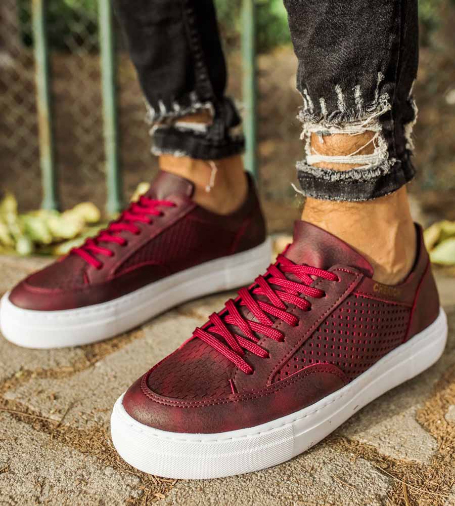 Sneakers ανδρικά κορδόνι C015