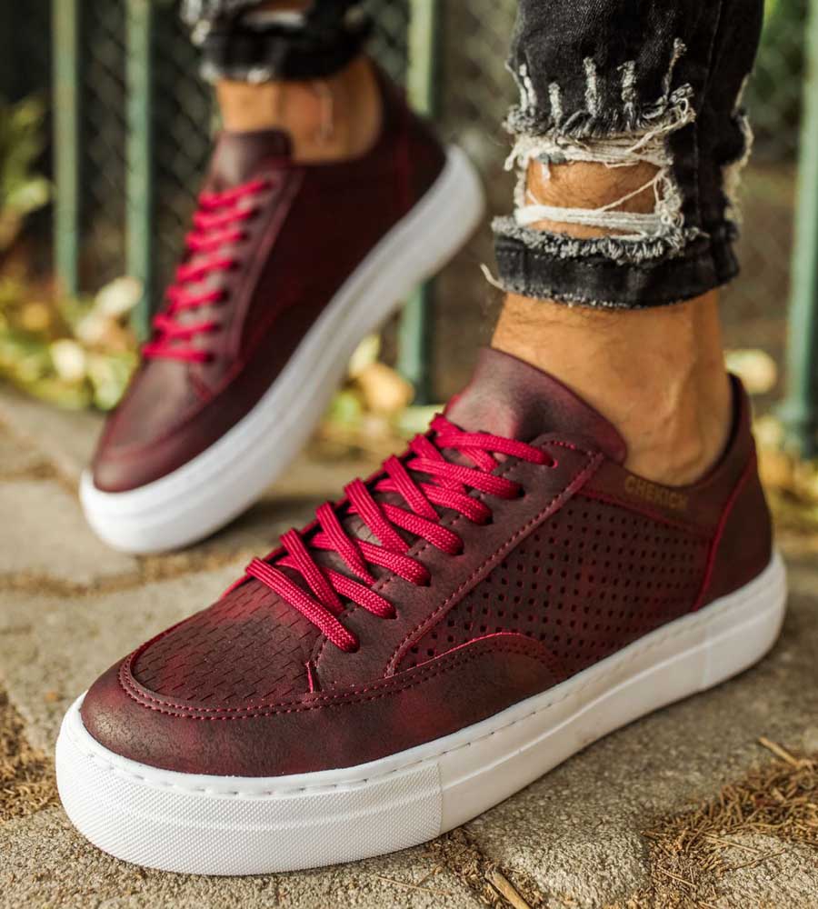 Sneakers ανδρικά κορδόνι C015