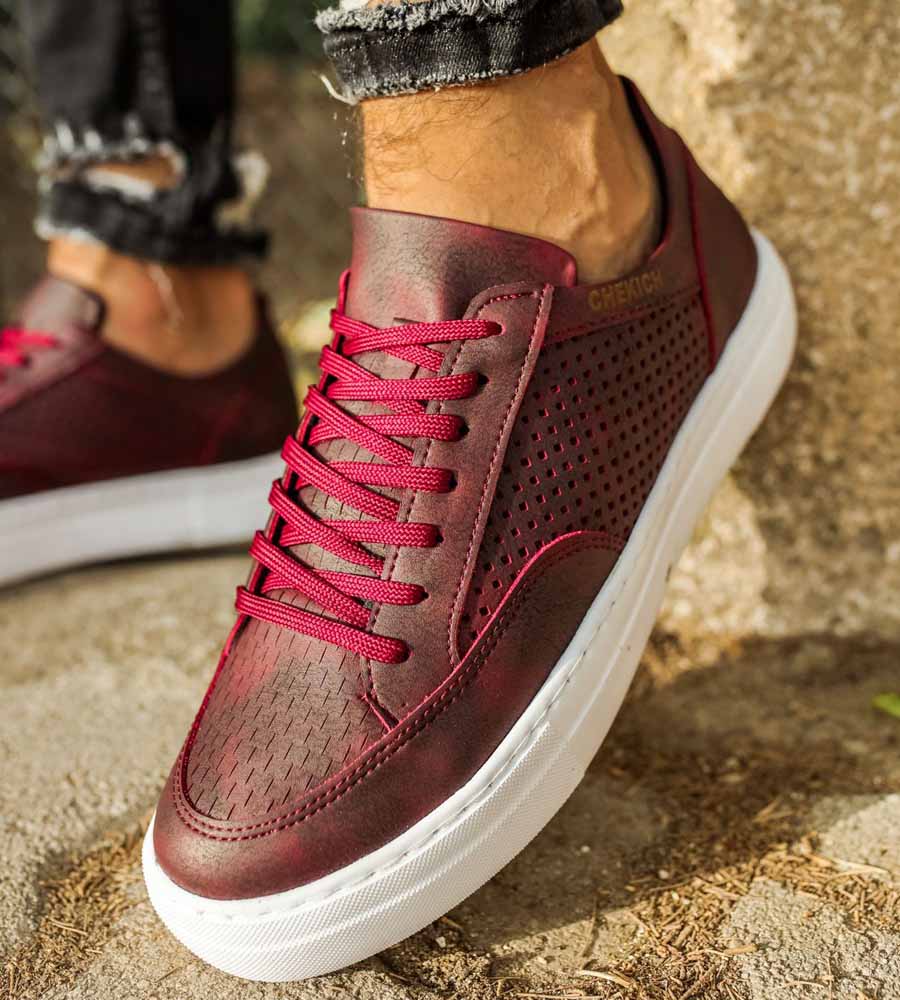 Sneakers ανδρικά κορδόνι C015