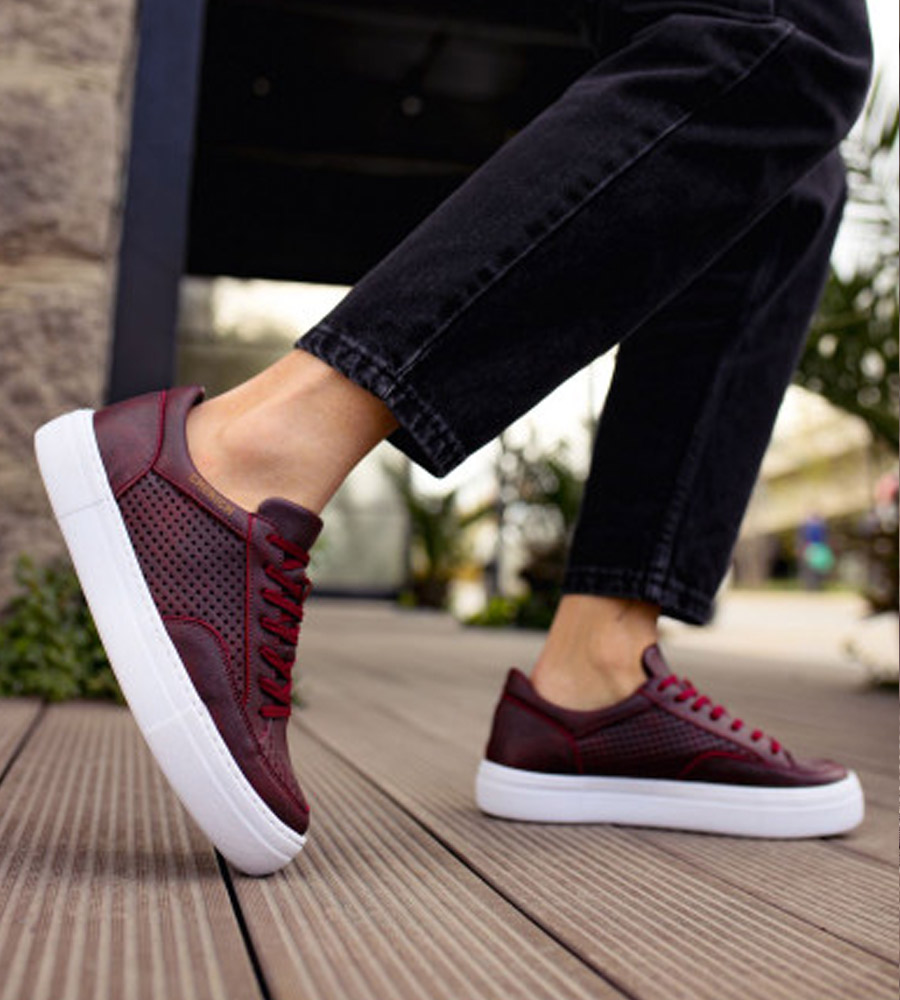 Sneakers ανδρικά κορδόνι C015