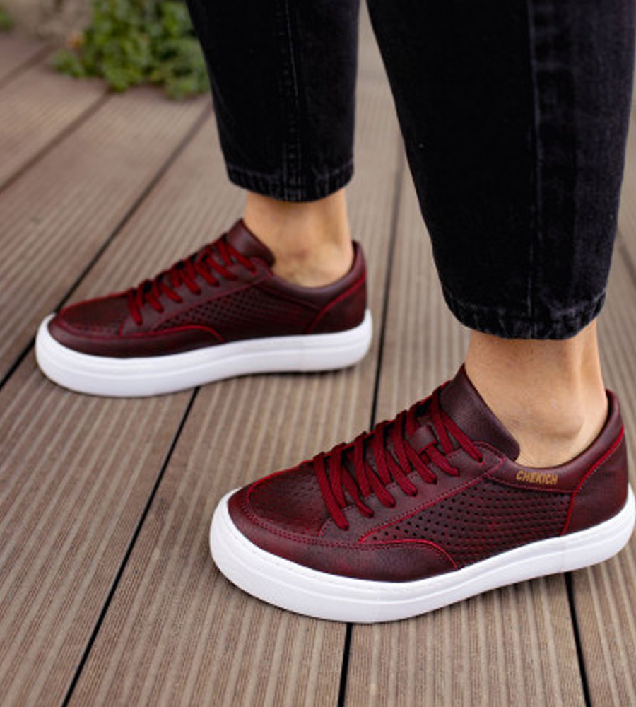 Sneakers ανδρικά κορδόνι C015