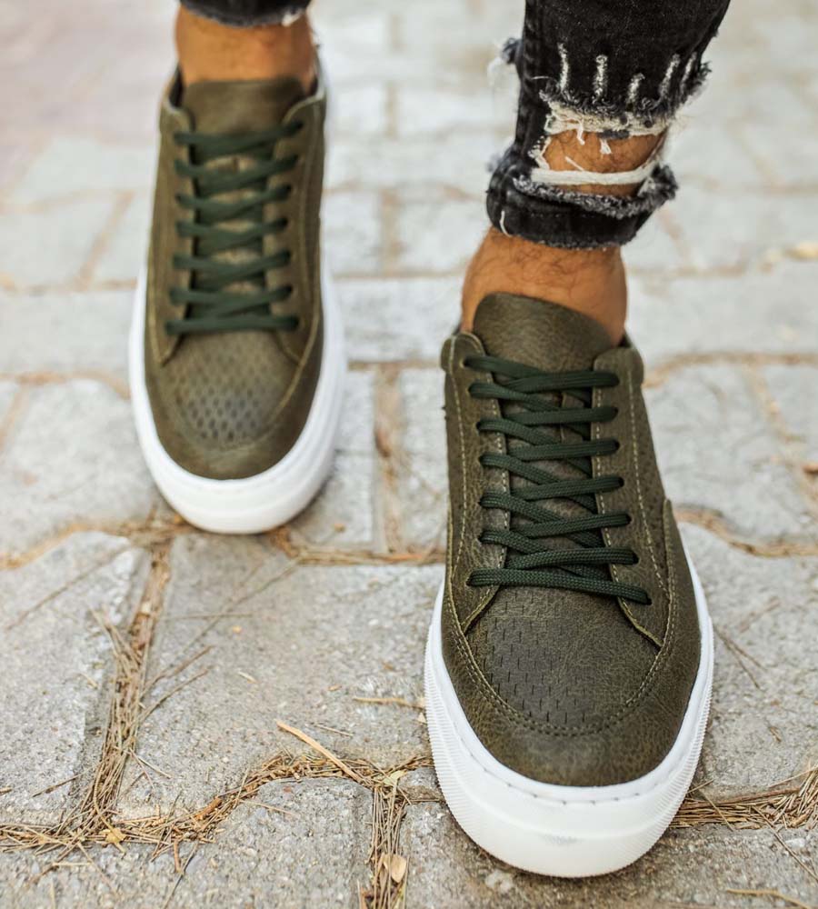 Sneakers ανδρικά κορδόνι C015