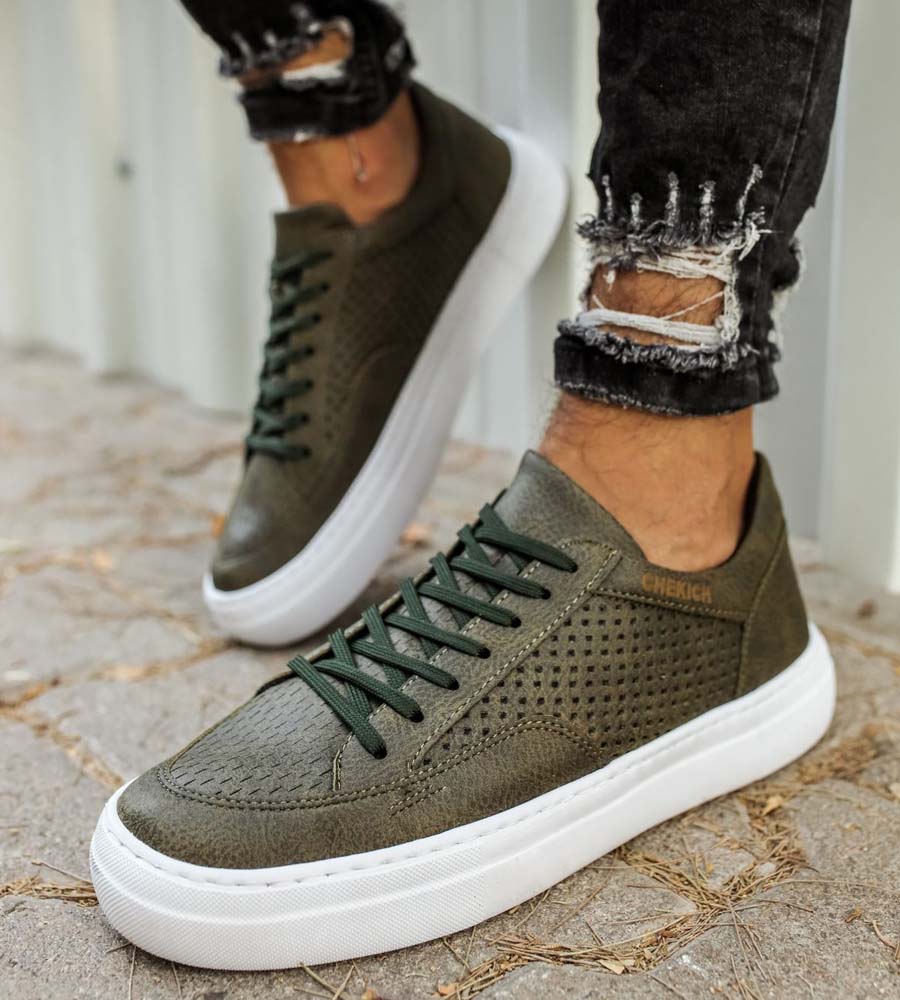 Sneakers ανδρικά κορδόνι C015