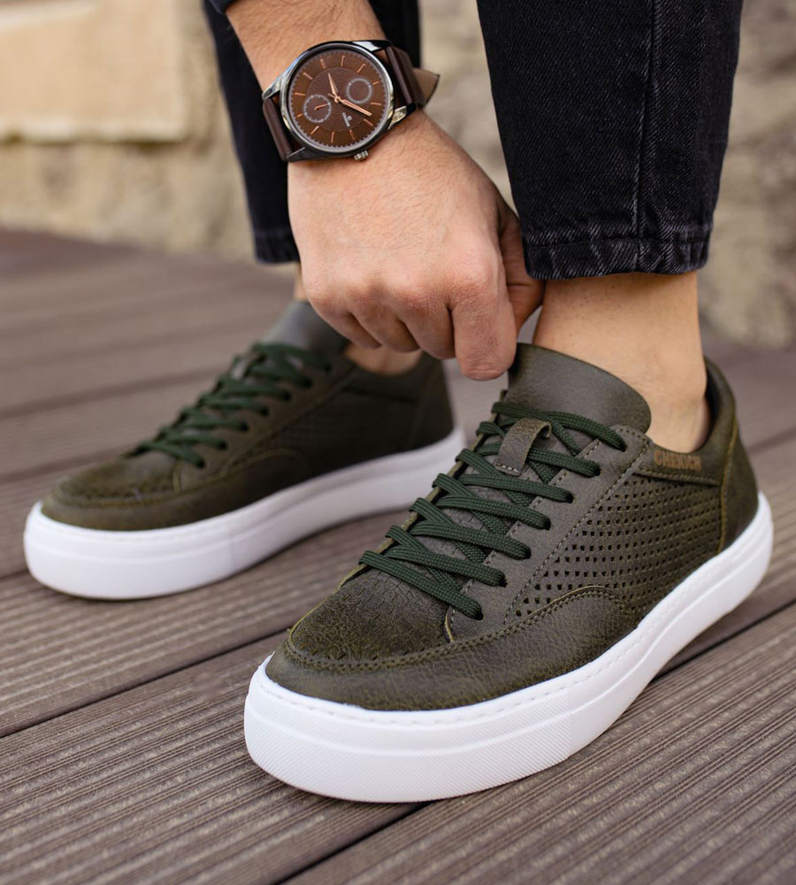 Sneakers ανδρικά κορδόνι C015