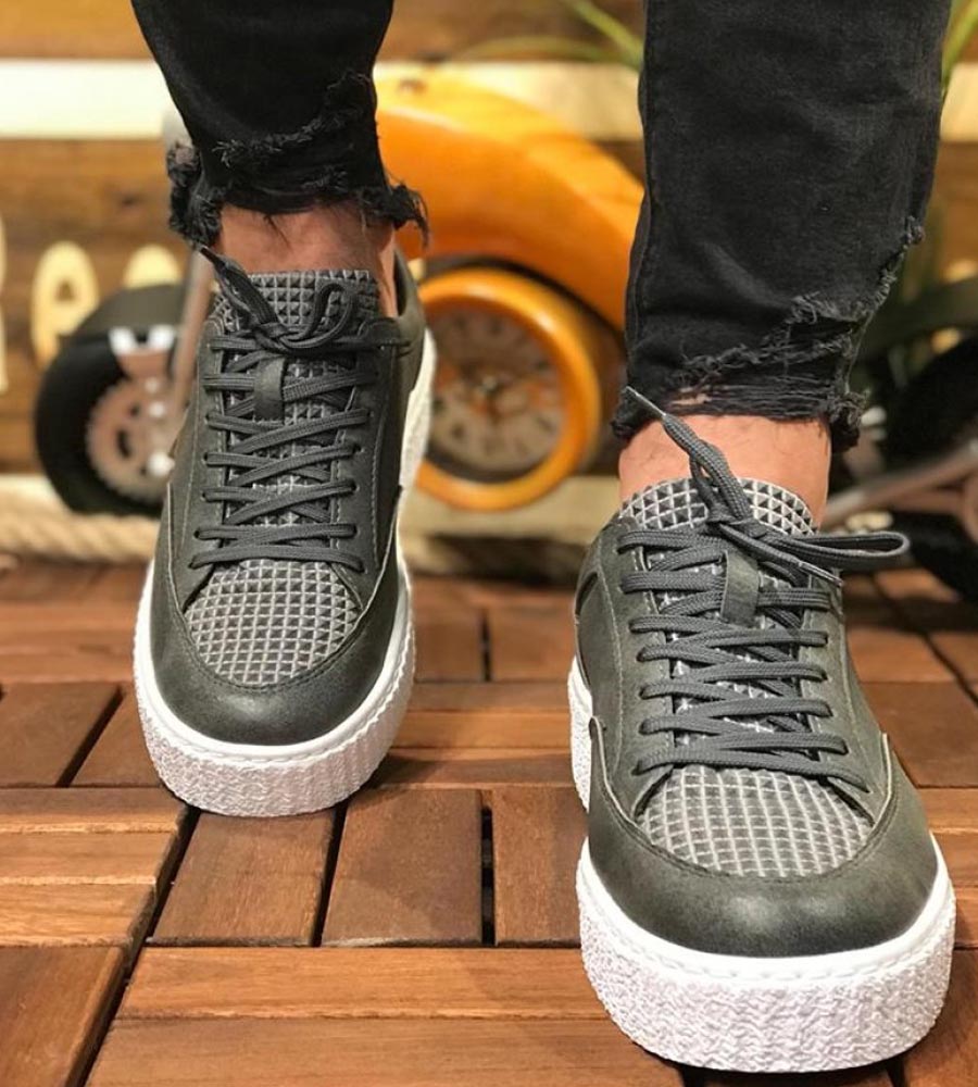 Sneakers ανδρικά κορδόνι TR017C