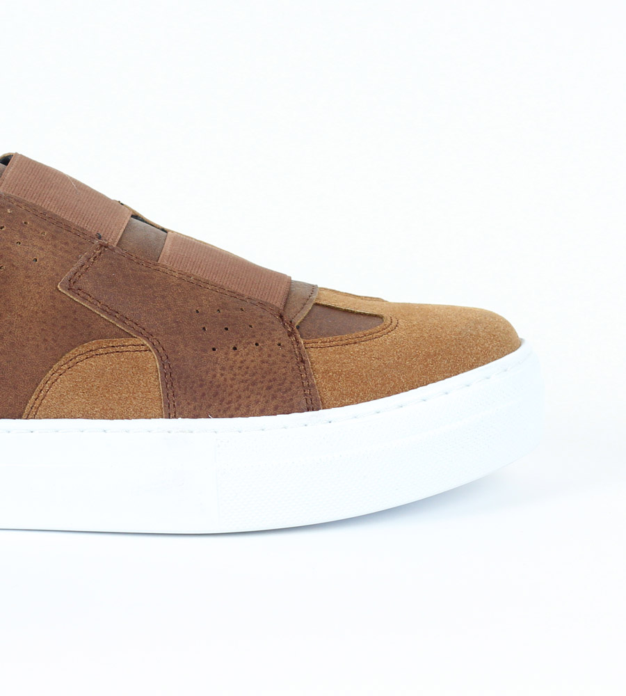 Men's sneakers with elastic bands C033