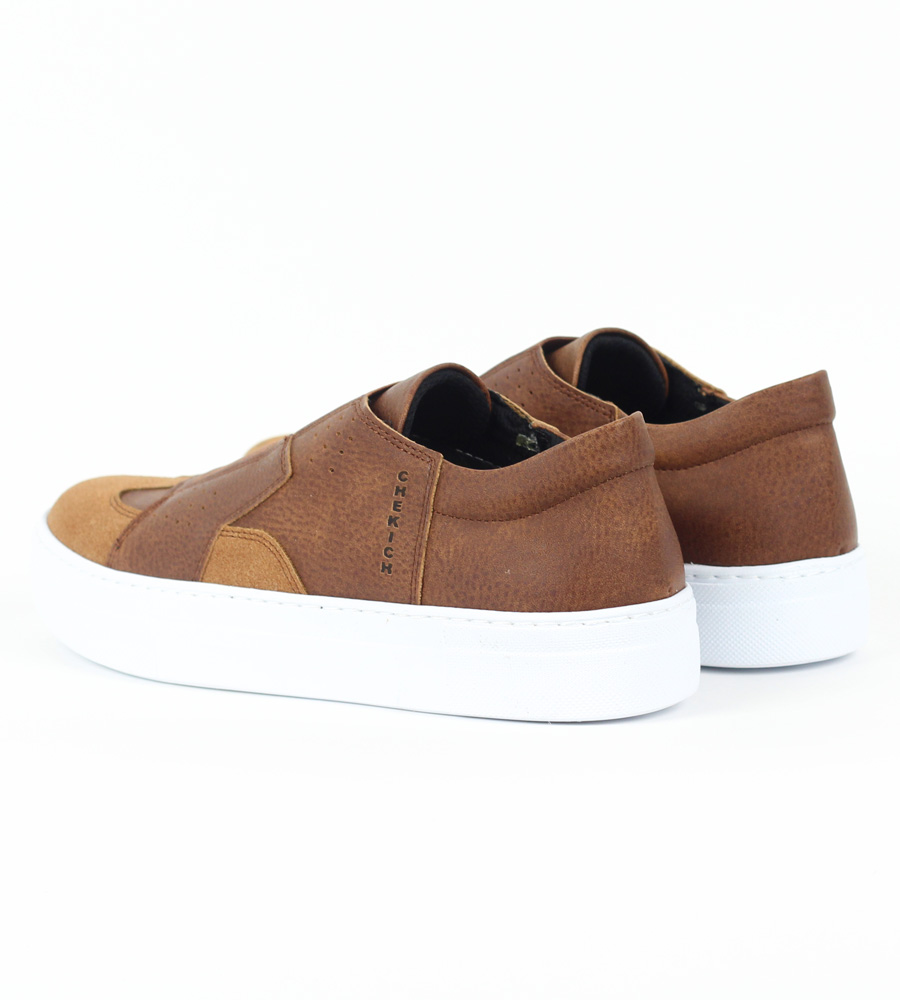 Men's sneakers with elastic bands C033