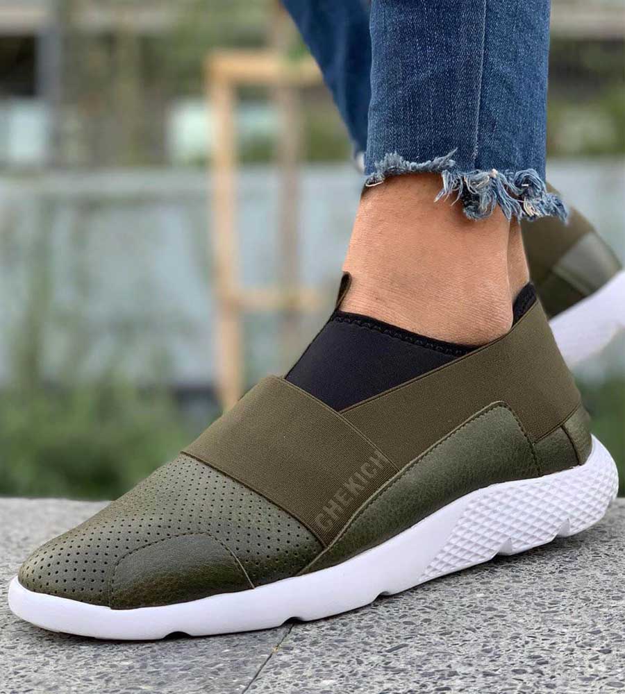 Sneakers ανδρικά λάστιχο C037