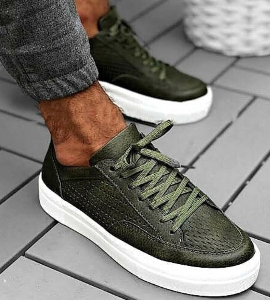 Sneakers ανδρικά κορδόνι C015