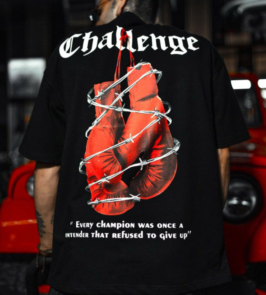 Oversized t-shirt -CHA- TR100ES
