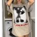 Oversized t-shirt -I WILL BE BACK- TR25054CH: img 3