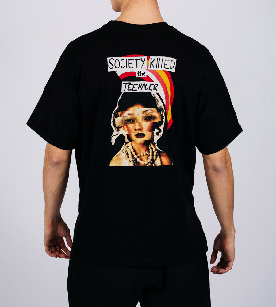 Oversized T-shirt ανδρικό -Zodiac- E5066