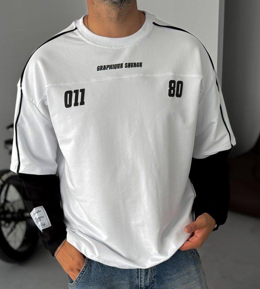 Sweatshirt -GRAPHIQUE SAVAGE- TR26106JA