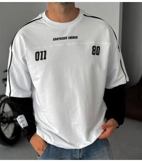 Sweatshirt -GRAPHIQUE SAVAGE- TR26106JA