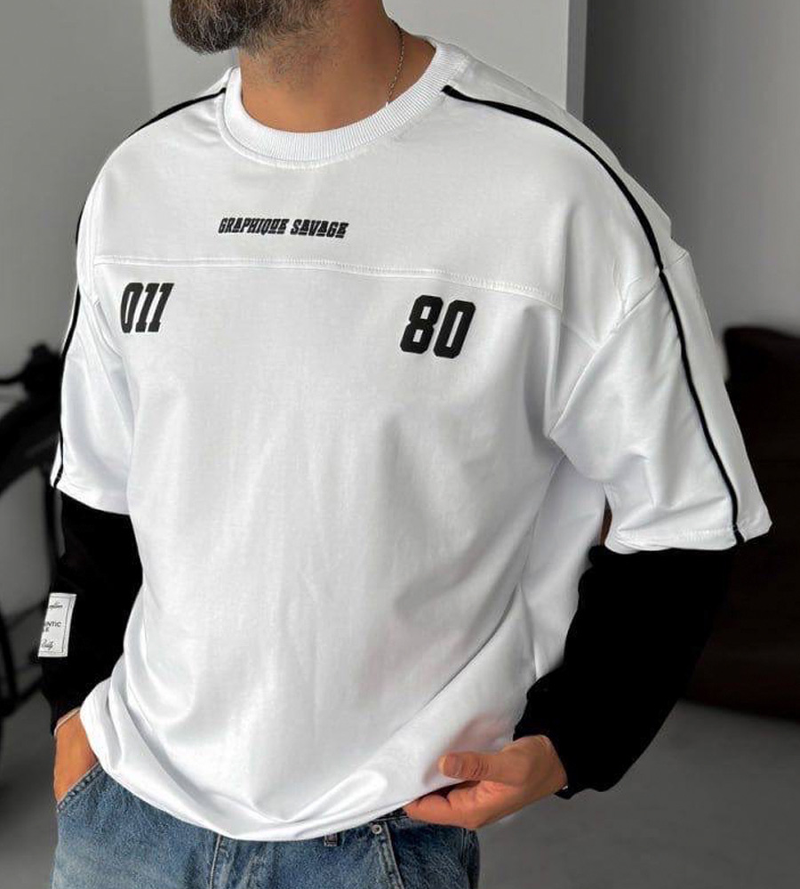 Sweatshirt -GRAPHIQUE SAVAGE- TR26106JA