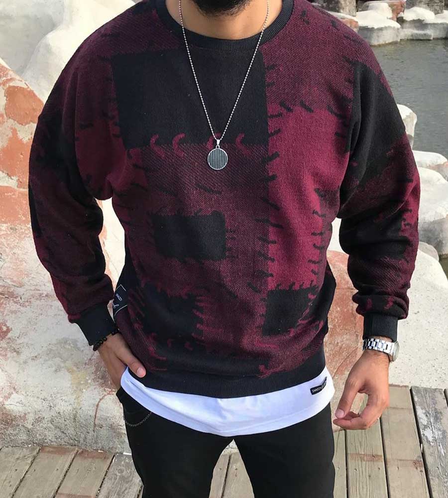 Men's longsleeve knitwear SN7825