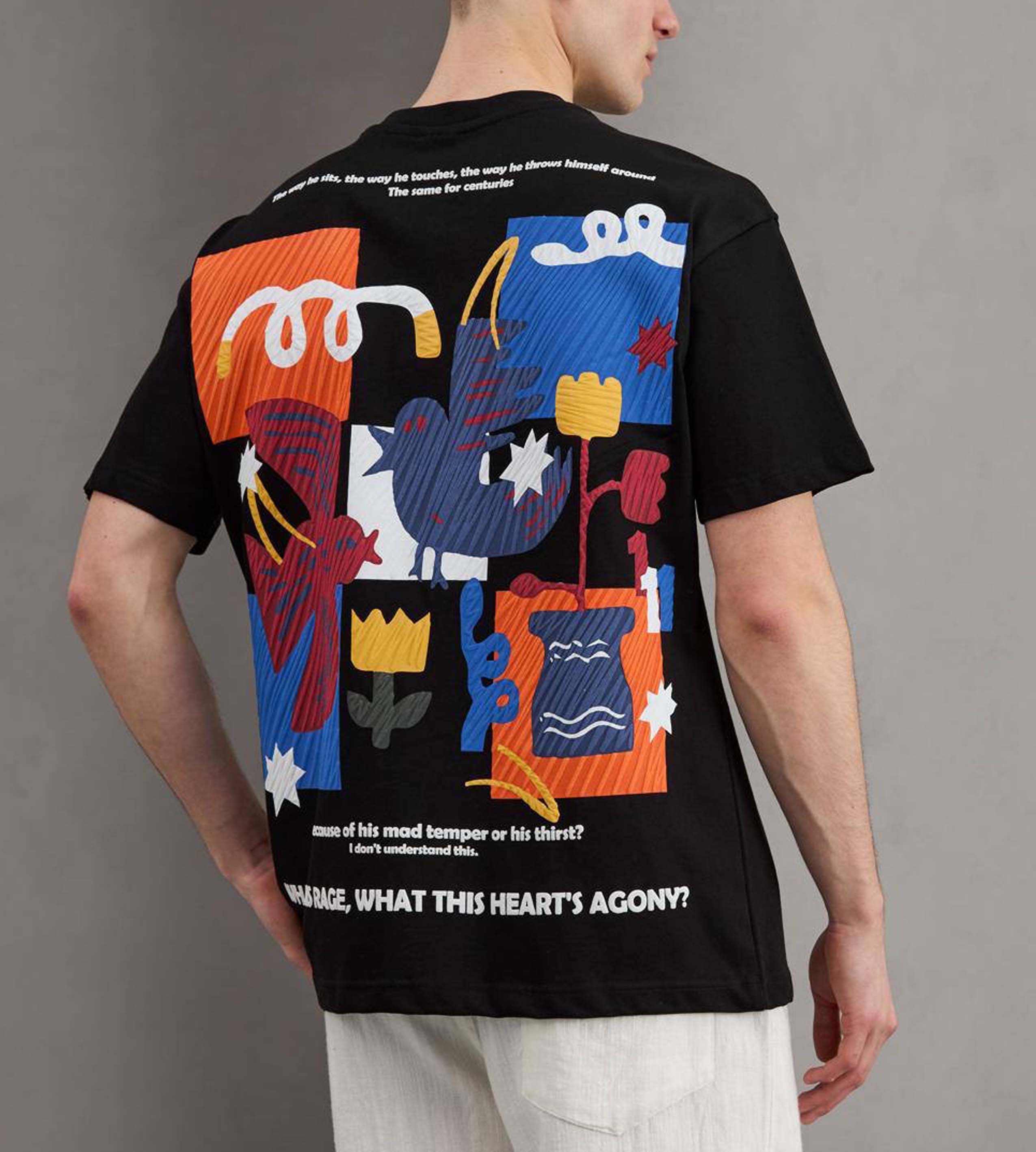 Oversized t-shirt -BIRD- TR012EK