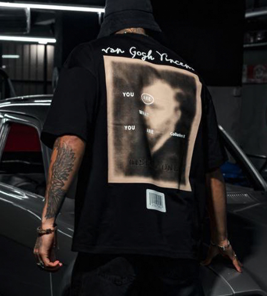 Oversized t-shirt -VAN COGH- TR028ES
