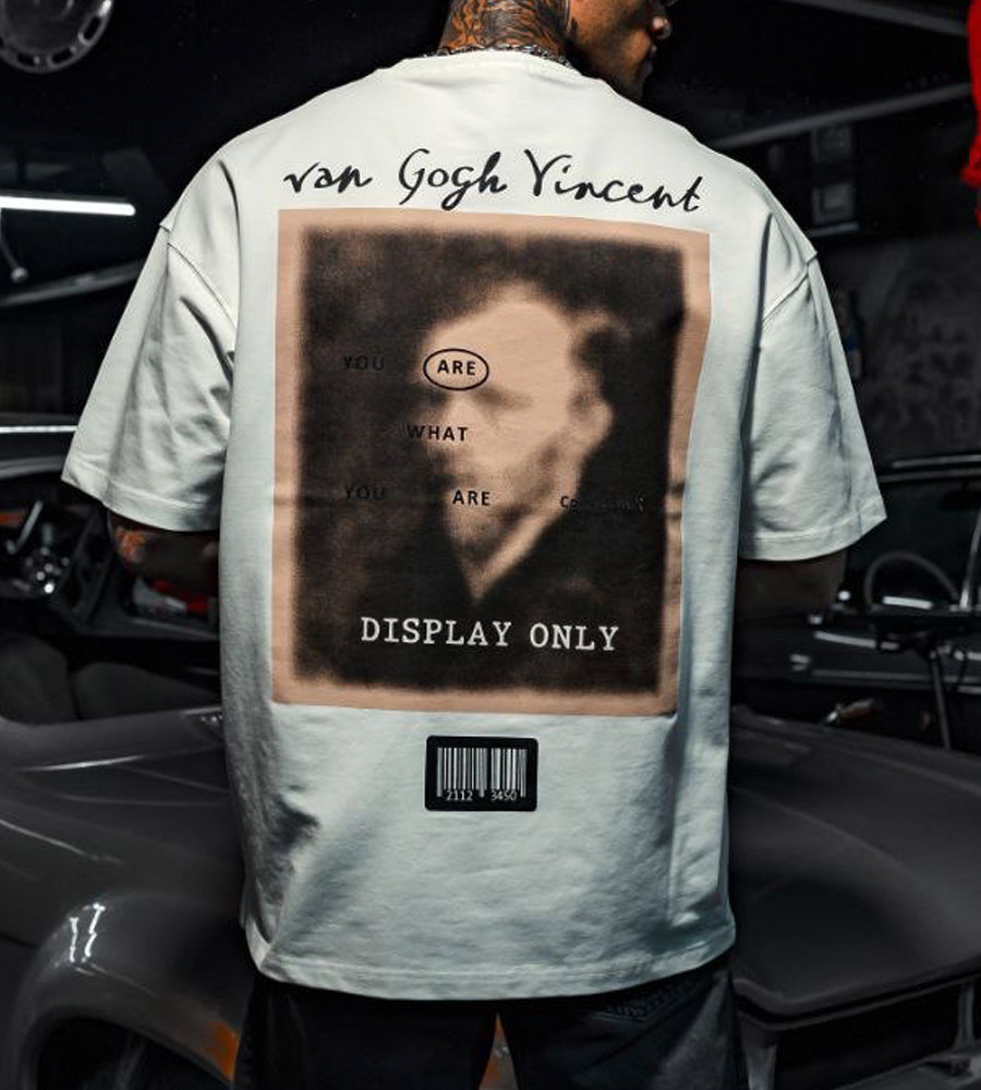 Oversized t-shirt -VAN COGH- TR028ES